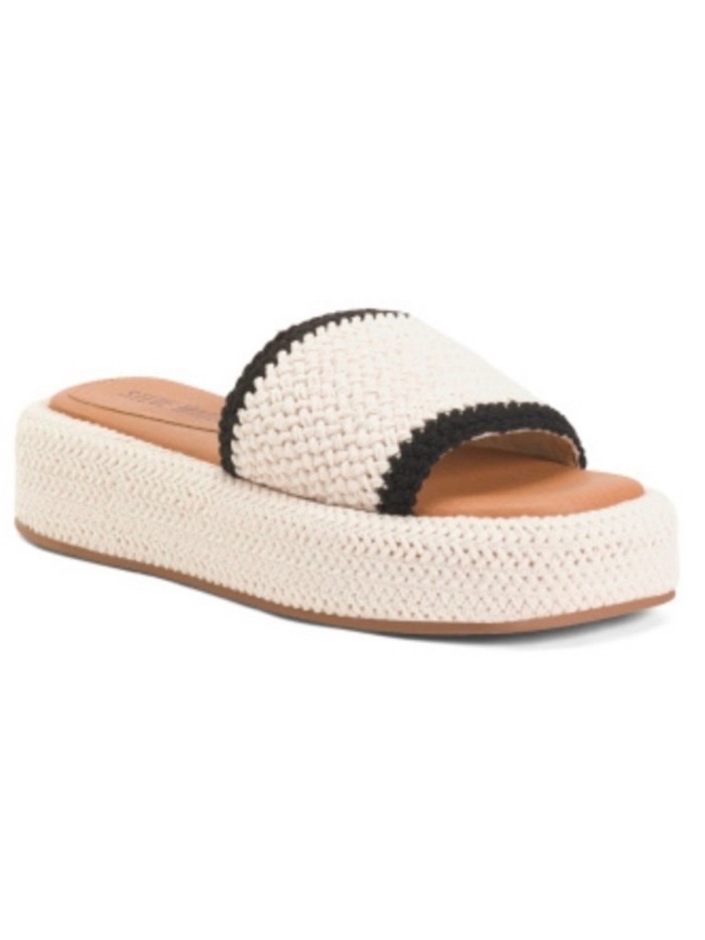 🆕Steve Madden Beach Woven Cream Sandals